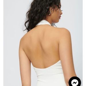COPY - Dynamite Brand new white halter cross body suite size small